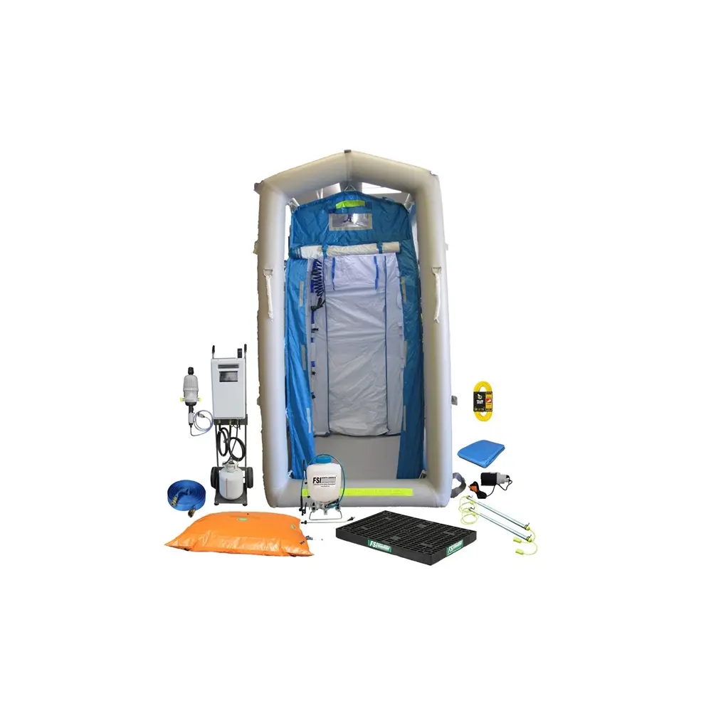 FSI® DAT1010S-SYS First Responder Decon Shower System Package