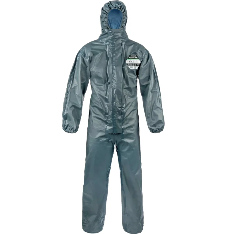 Pyrolon® CRFR Secondary FR Coverall w/Elastic Hood, Cuffs, Waist & Ankles