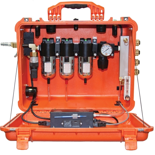 Air Systems® 50 CFM Auto-Air™ Breather-Box® Filtration System 79 CFM Flow Capacity 4 Couplings BB50-COAA
