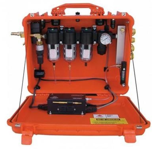 Air Systems® 100 CFM Auto-Air™ Breather-Box® Filtration System 123 CFM Flow Capacity 46 or 8 Couplings BB100-COAA