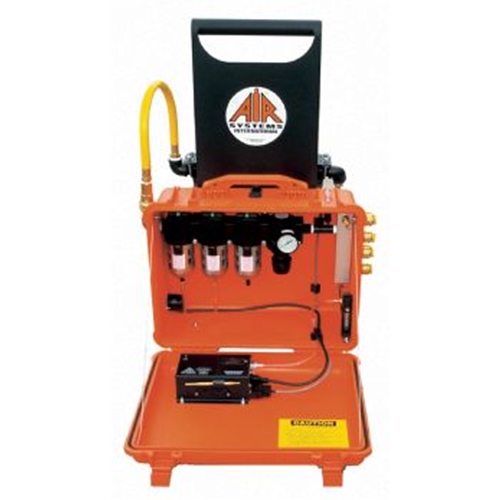 Air Systems® Blast-Air™ Cart With 30 CFM Breather-Box® 48 CFM Flow Capacity 2-3 Couplings BA-30