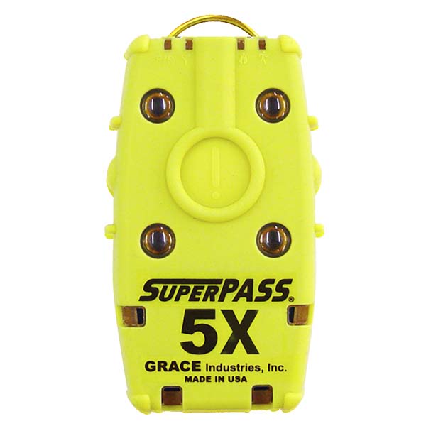 Grace Industries® SUPERPASS® 5 NFPA Compliant Firefighter Personal Alert Safety System