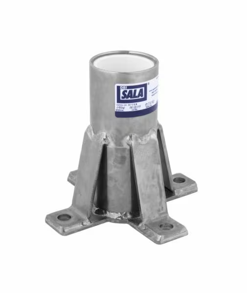 3M™ DBI-SALA® Advanced™ Confined Space Permanent Floor Mount Sleeve Davit Mast Base – 8518347