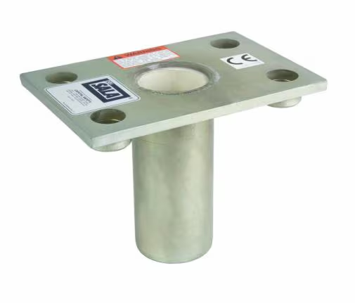 3M™ DBI-SALA® Advanced™ Confined Space Permanent Flush Floor Mount Sleeve Davit Mast Base – 8512827