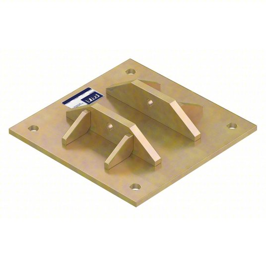 3M™ DBI-SALA® Permanent Bolt-On Uni-Anchor Fall Arrest Post Base For Concrete – 15 in x 12 in 8519819
